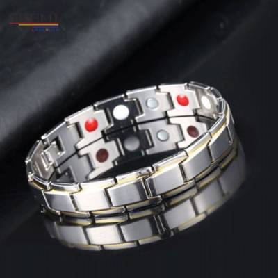 (Silver) Magic PowerBoost™ Magnetic Bracelet